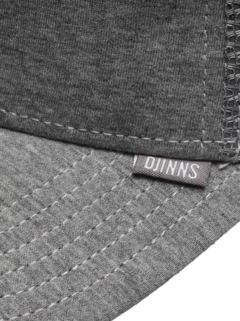 Бейсболка с сеточкой DJINNS HFT Cut & Sew (серый)