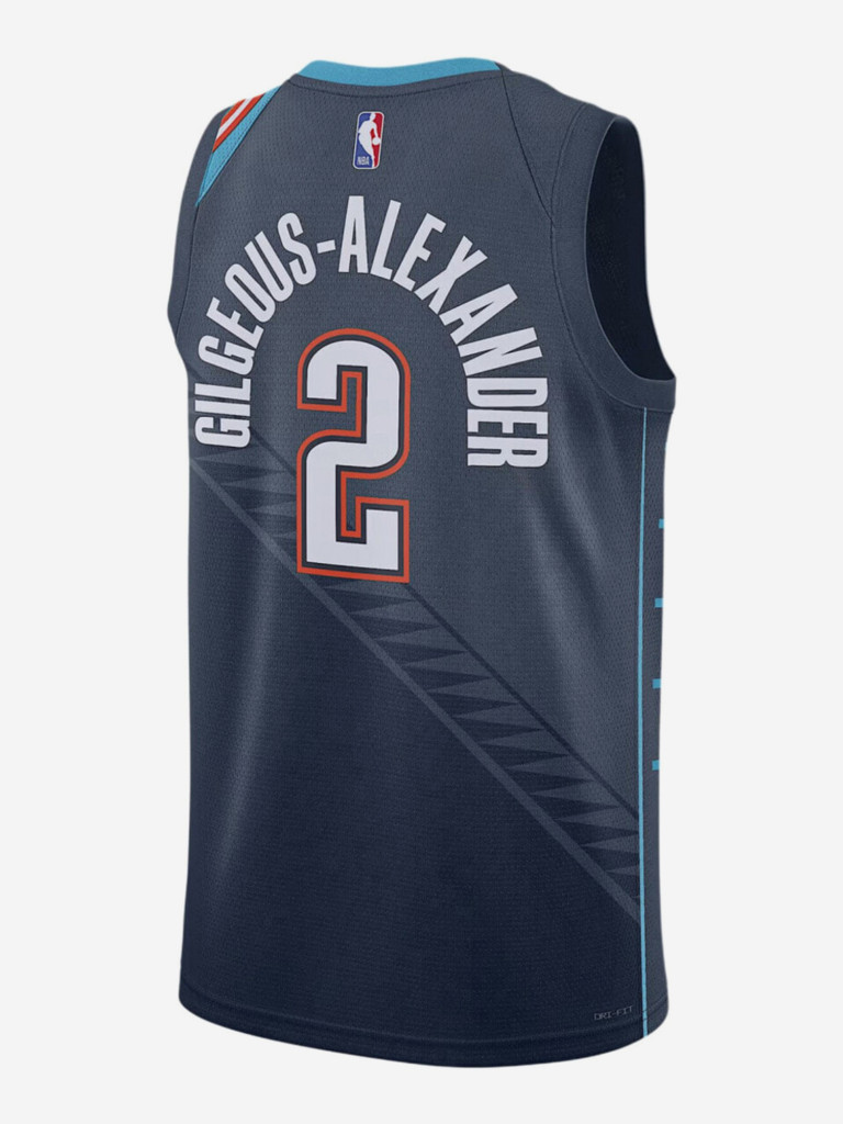 Майка баскетбольная Nike Shai Gilgeous-Alexander Oklahoma City Thunder City Edition