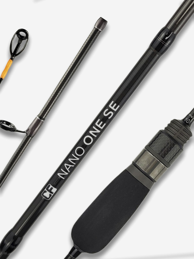 Спиннинг для рыбалки CF Company NANO ONE SE NSRSE612XULS 1.86м 0.3-2.5гр