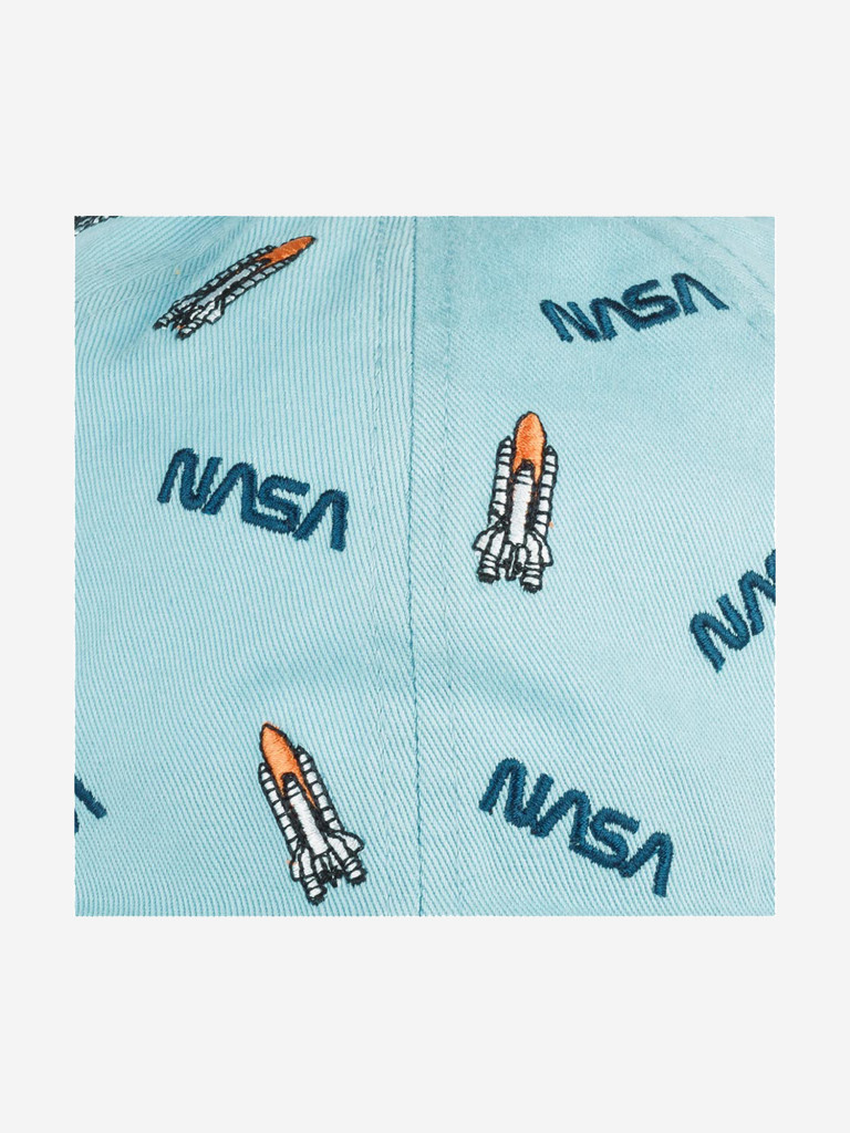 Бейсболка AMERICAN NEEDLE 44900A-NASA Space with NASA Replay (голубой)