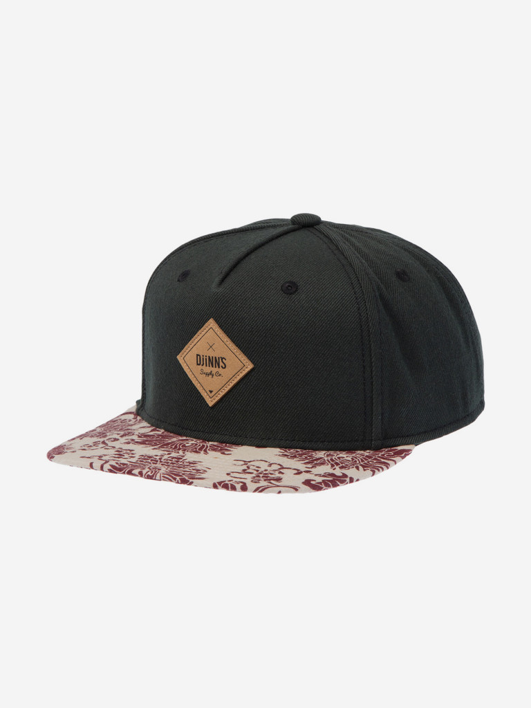 Бейсболка с прямым козырьком DJINNS 5P SB CP Feather