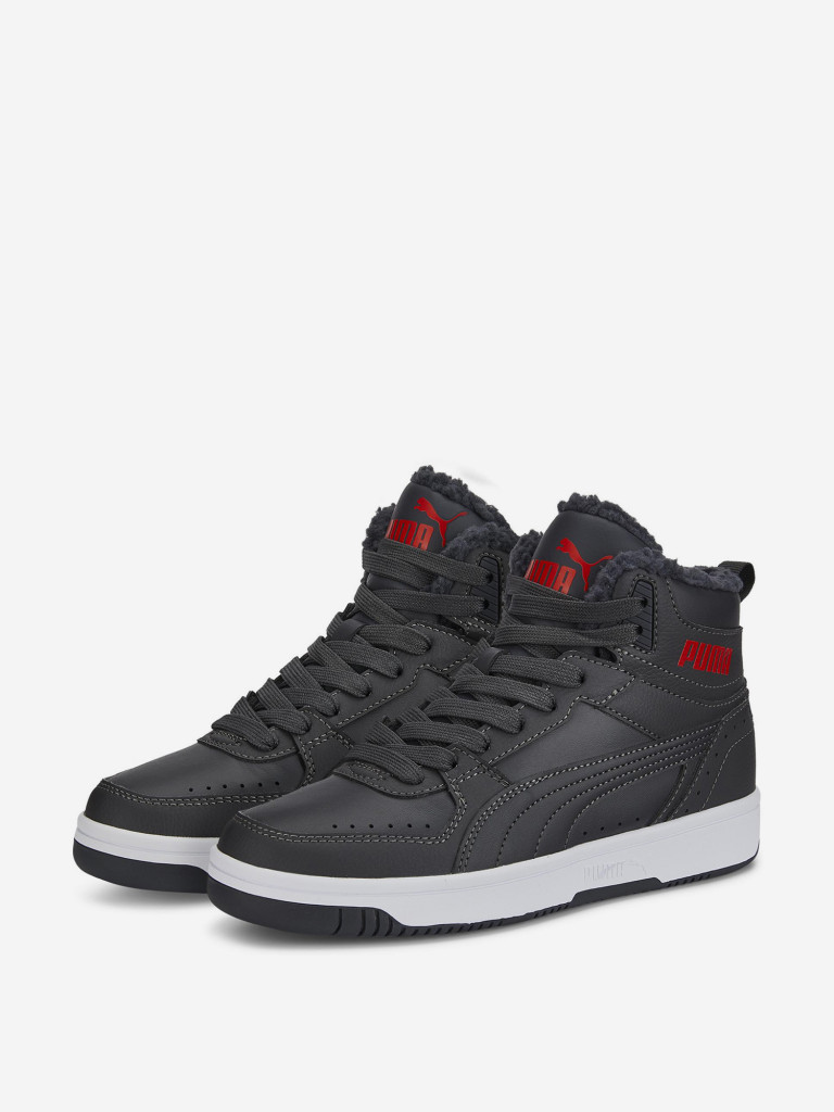 Кеды утепленные для мальчиков PUMA Rebound Joy Fur Jr