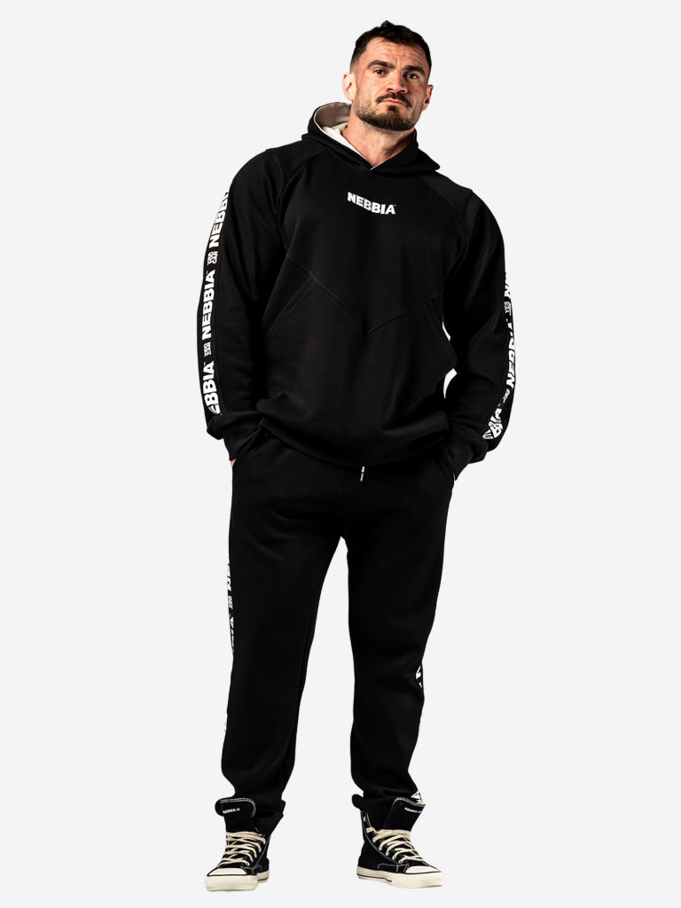 Толстовка мужская спортивная NEBBIA Training Hoodie HERO 300