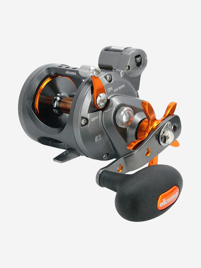 Катушка для рыбалки Okuma Cold Water 303DLX Left Hand