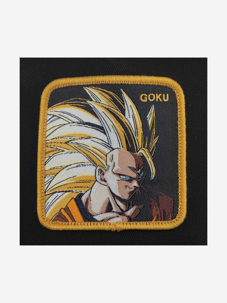 Бейсболка с сеточкой CAPSLAB CL/DBZ/1/SAN3 Dragon Ball San Goku Saiyan (черный)