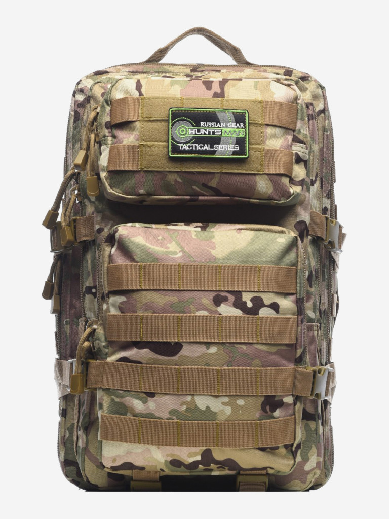 Рюкзак мужской туристический Huntsman RU 064 объемом 35 литров, ткань Оксфорд