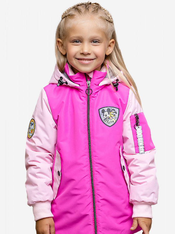 Куртка-бомбер для девочки batik Кира пурпурный