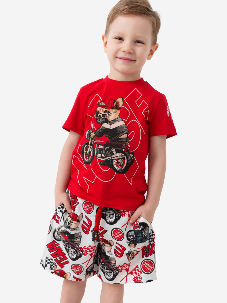 Комплект для мальчиков: футболка, шорты PlayToday