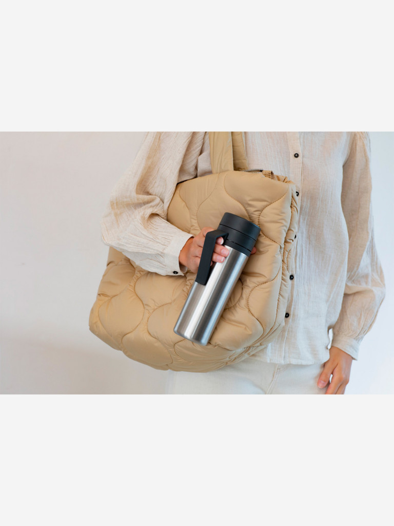 Термобутылка Brabantia "Make&Take" 500мл темно-серый 228643