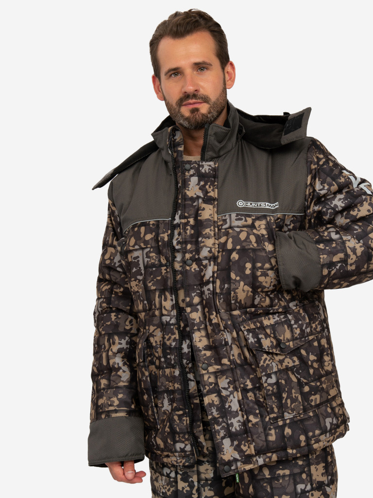 Костюм мужской Huntsman Альтаир зимний на флисе, ткань Alova