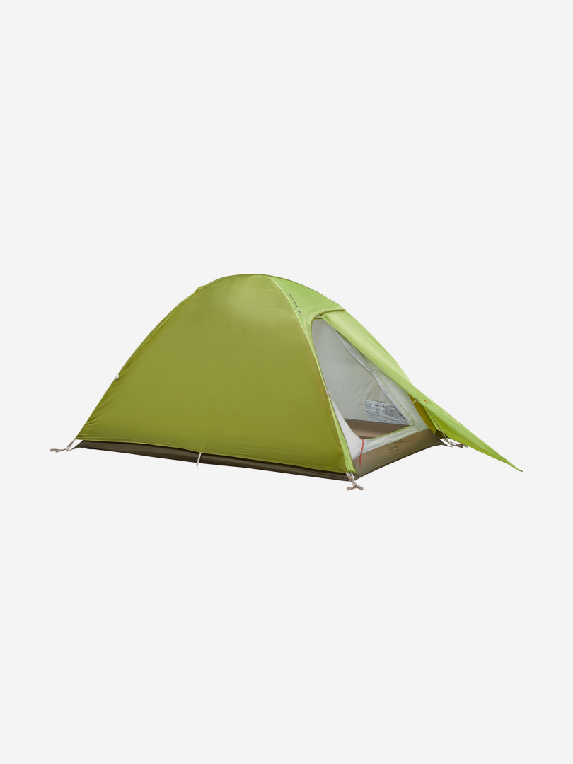 фото Палатка 2-местная vaude campo compact 2p, зеленый