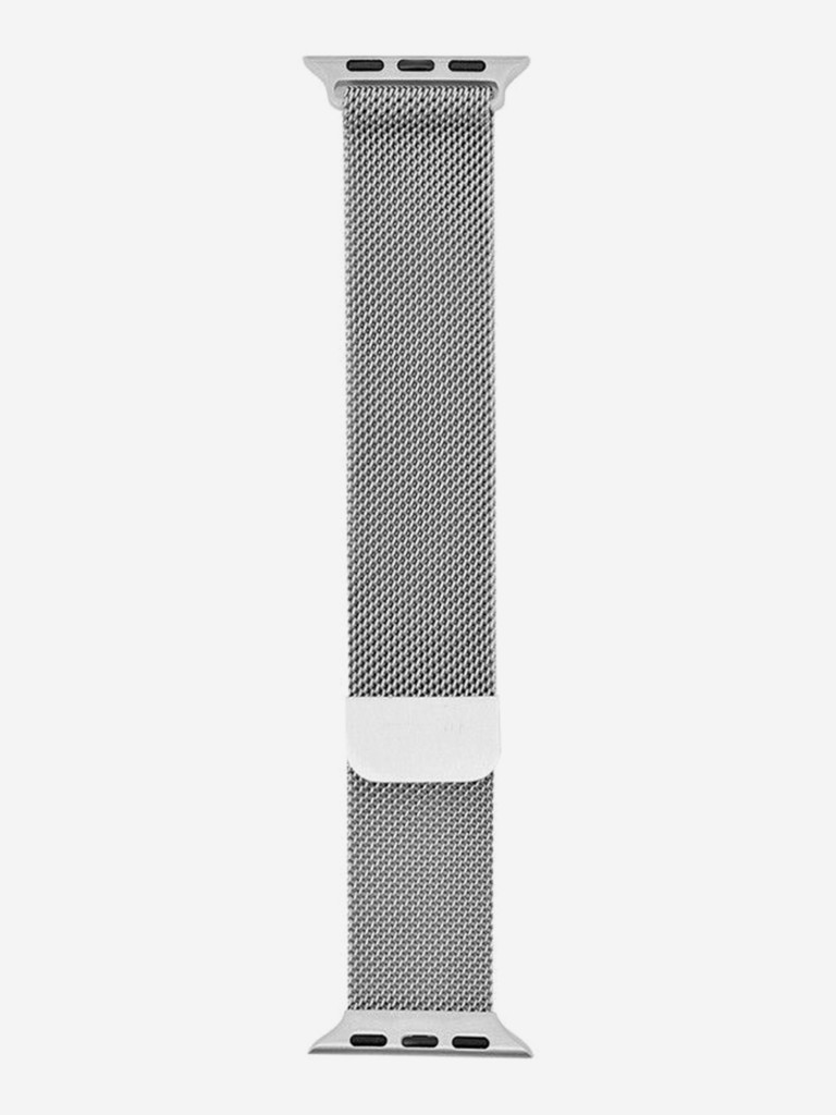 Ремешок для часов Apple Watch Ultra/49/45/44/SE/42 mm Mutural Оригинал, ультралегкий металлический на магните — серебристый