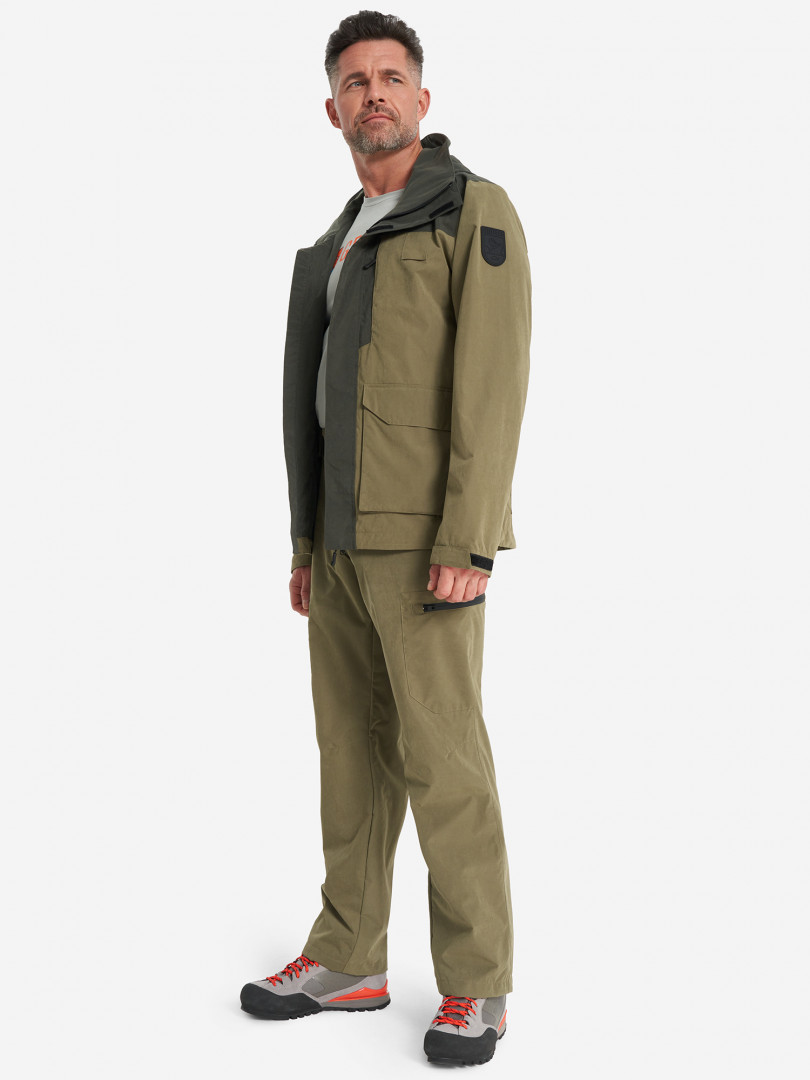 фото Куртка мембранная мужская geotech, зеленый