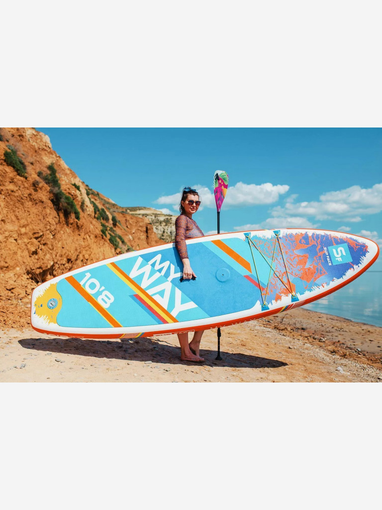 Весло для SUP SUP face Any Way, карбоновое, 3-частное