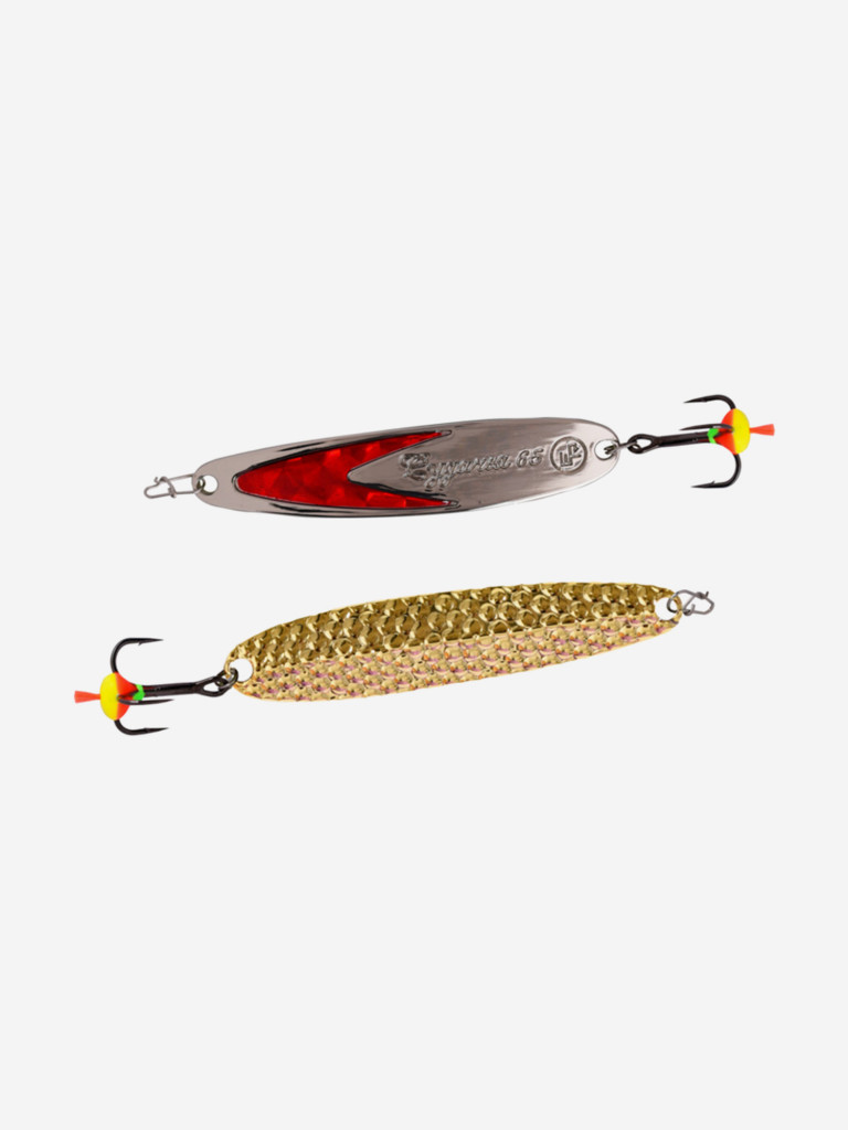 Блесна вертикальная ECOPRO Судачья красный флекс, 65мм, 12г, GB/SRF