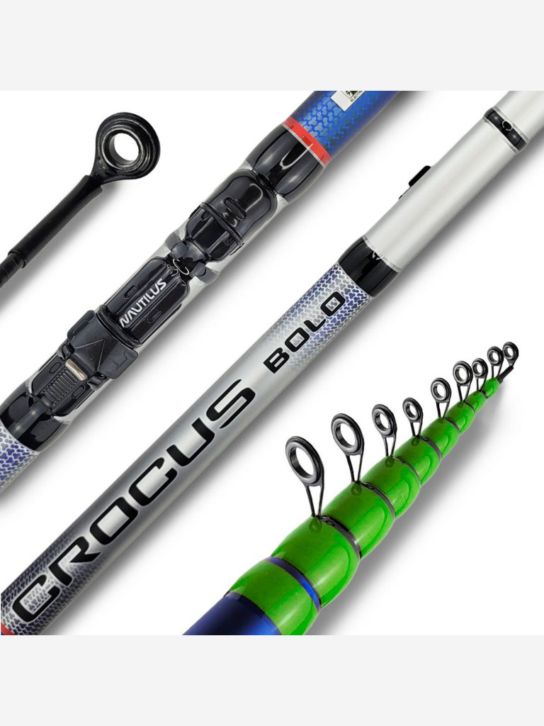 Удилище Nautilus CROCUS Bolo NCBL42H (4.20м), с кольцами