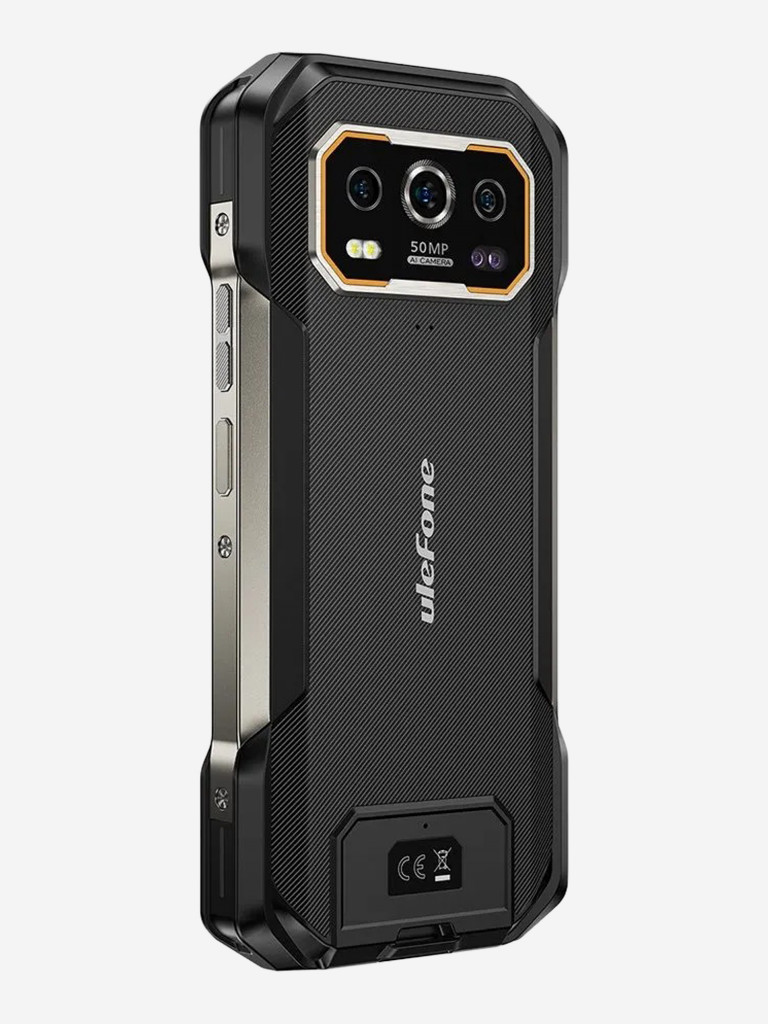Смартфон Ulefone Armor 27 Pro 12+256GB Black, 6.78”, FHD+ , IPS, 120Hz, MT6300, 5G, And14, 50+50+64, 32MP, 10600mAh, uSmart