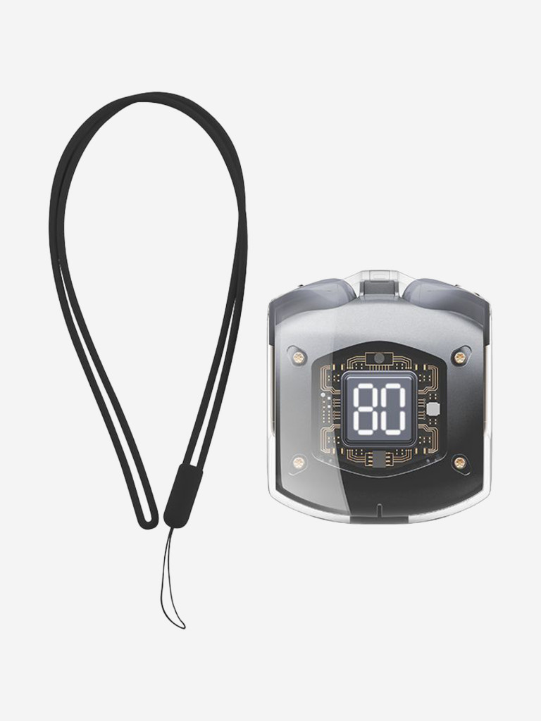 Беспроводные наушники Rock Air Bubble TWS Bluetooth Earphones черные