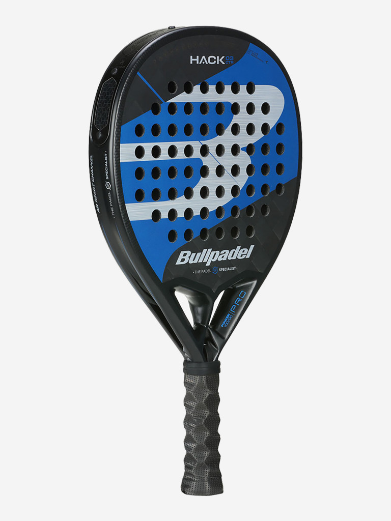 Ракетка для падел-тенниса Bullpadel Hack 03 Control 23 черный/синий ...