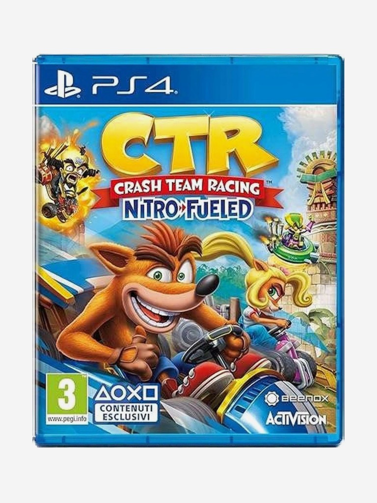 Видеоигра для PlayStation: Crash Team Racing Nitro-Fueled (Английская версия)
