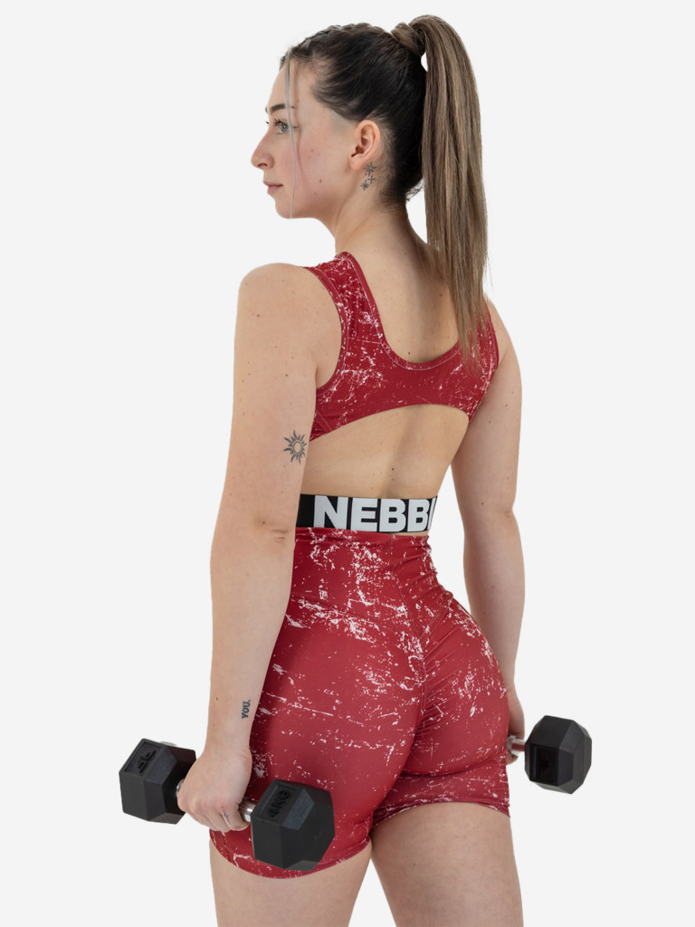 Шорты спортивные женские Ne High waisted leggings shorts 5″ HAMMIES 615