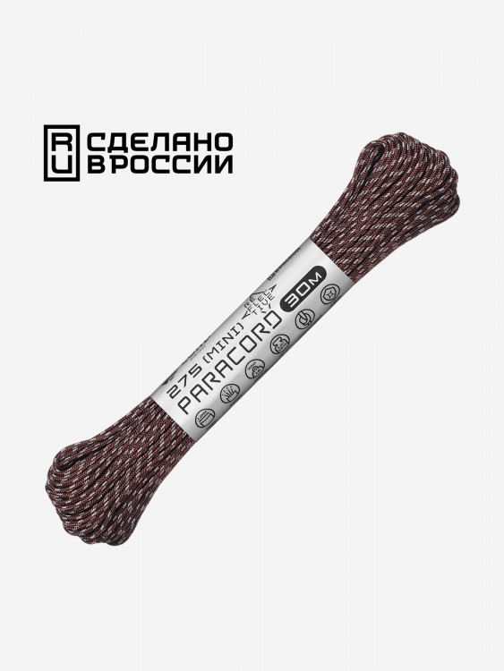 Паракорд 275 (мини) CORD nylon 30м RUS световозвращающий (bordo)