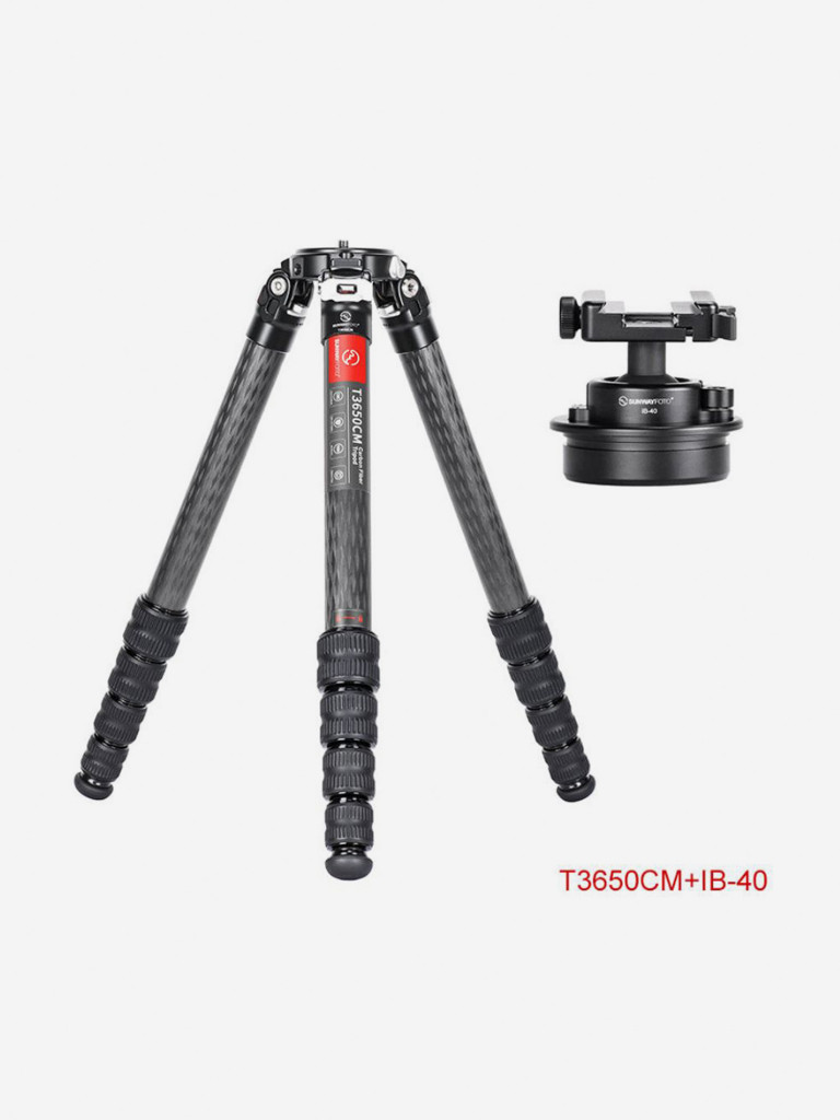Штативная шаровая голова Sunwayfoto IB-40 с креплением Arca-Swiss/Weaver