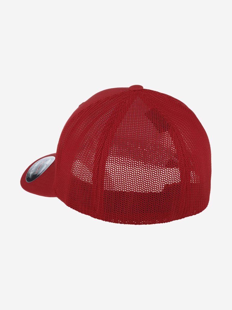Бейсболка с сеточкой FLEXFIT 6511 (красный)