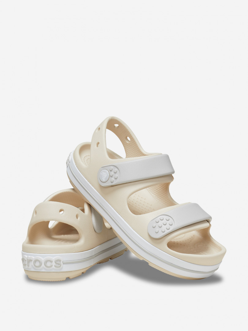 фото Сандалии детские crocs crocband cruiser sandal k, бежевый