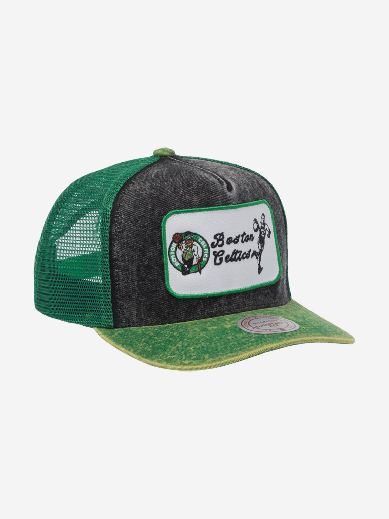 Бейсболка MITCHELL NESS HT14012-BCEBLCK Boston Celtics NBA