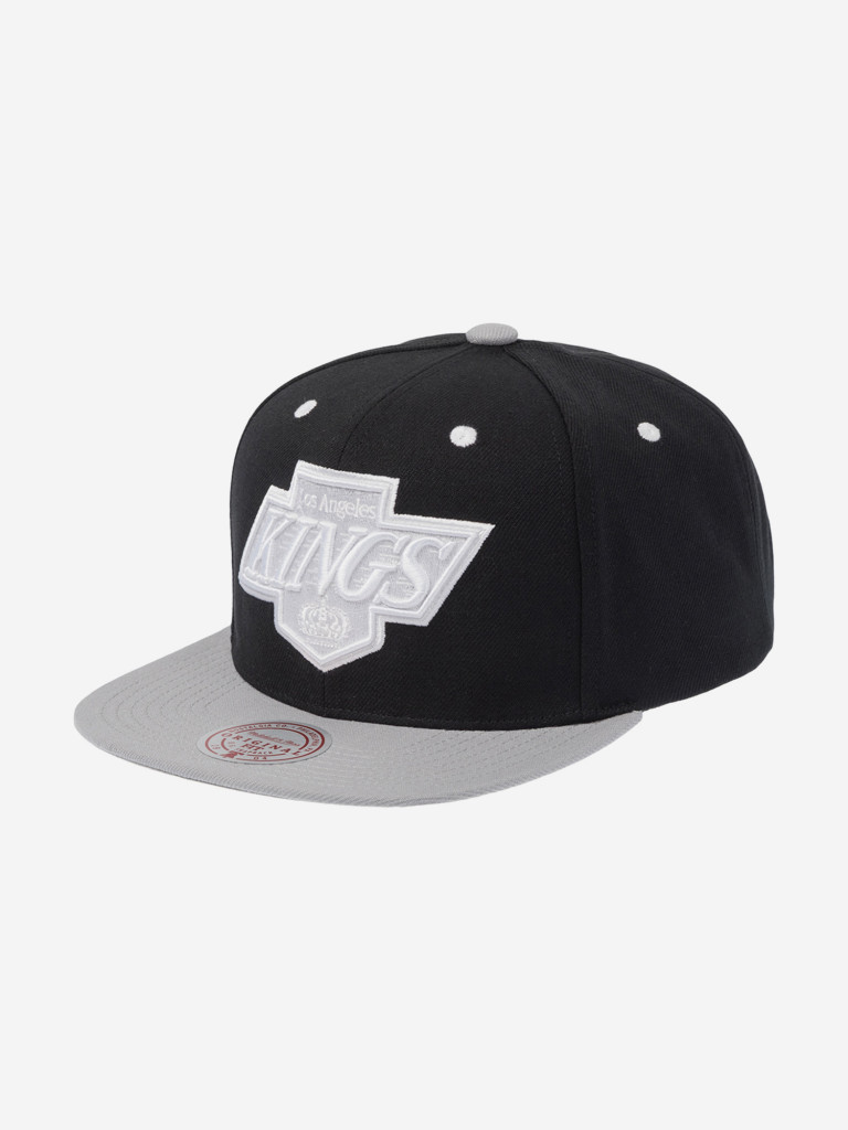 Бейсболка с прямым козырьком MITCHELL NESS HS11181-LAKBLCK Los Angeles Kings NHL