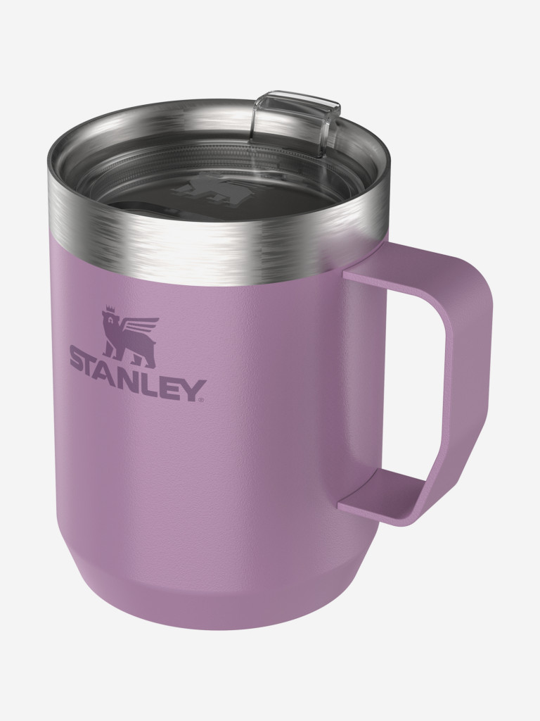 Термокружка Stanley Classic, 230 мл, фиолетовая, с ручкой и крышкой