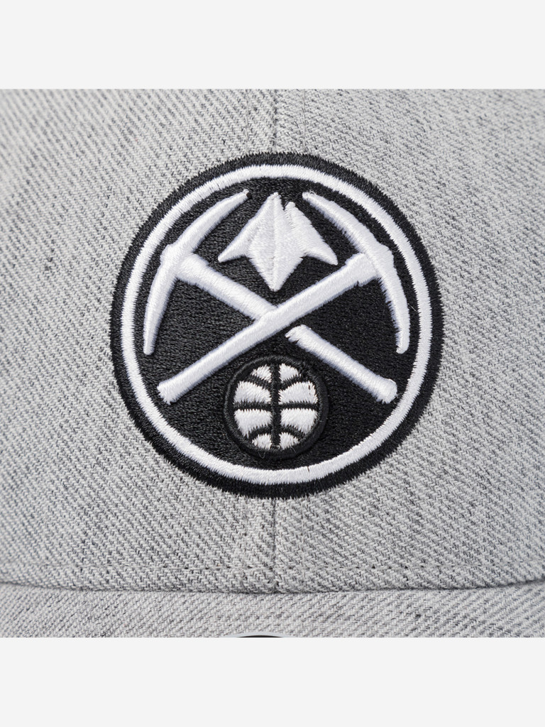 Бейсболка 47 BRAND K-STMCD06WHV-CC Denver Nuggets NBA (серый)