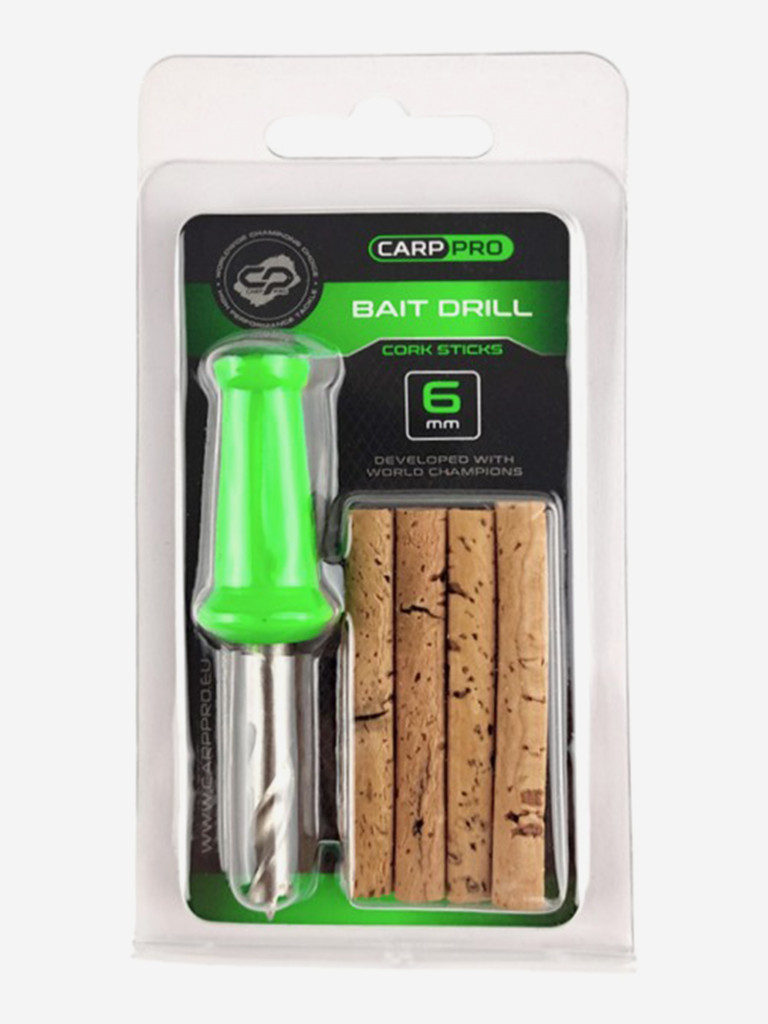 CARP PRO Сверло с пробковыми палочками Hard Bait Drill 6мм