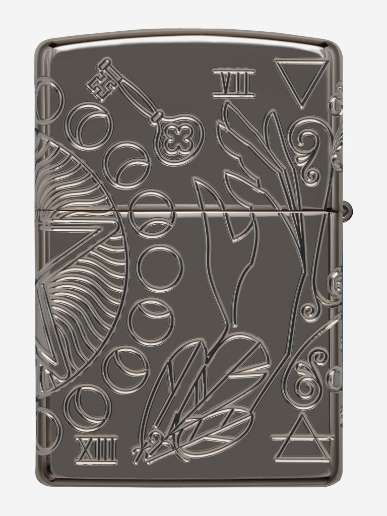 Зажигалка бензиновая ZIPPO 49689 Armor Wicca