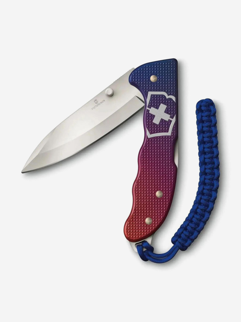 Нож перочинный Victorinox Evoke Alox, синий/красный, 0.9415.D221