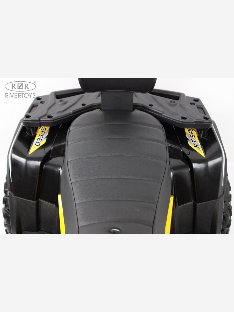 Детский электроквадроцикл RIVERTOYS T001TT 4WD желтый