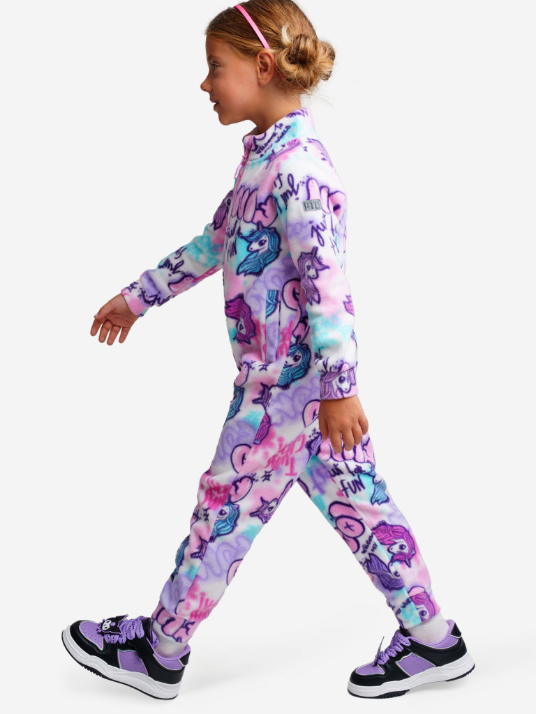 Комбинезон флисовый для девочек PlayToday