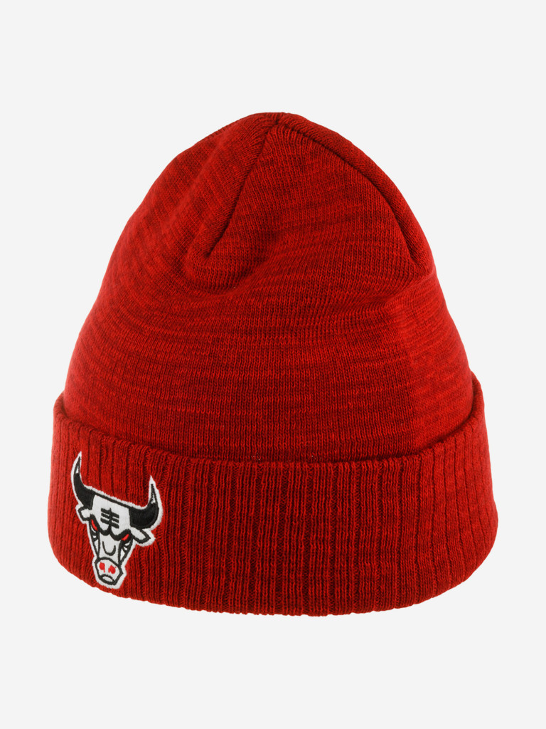 Шапка с отворотом MITCHELL NESS KTCFMM19260-CBURED1 Chicago Bulls NBA (красный)