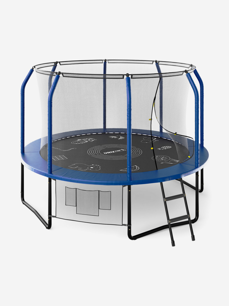 Батут UNIX Line SUPREME GAME 10 ft (Blue)