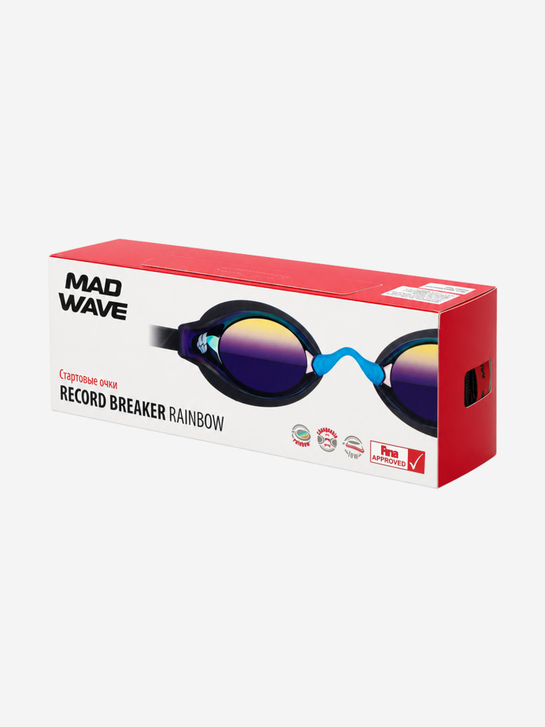 Стартовые очки Mad Wave Mad Wave Record breaker Rainbow