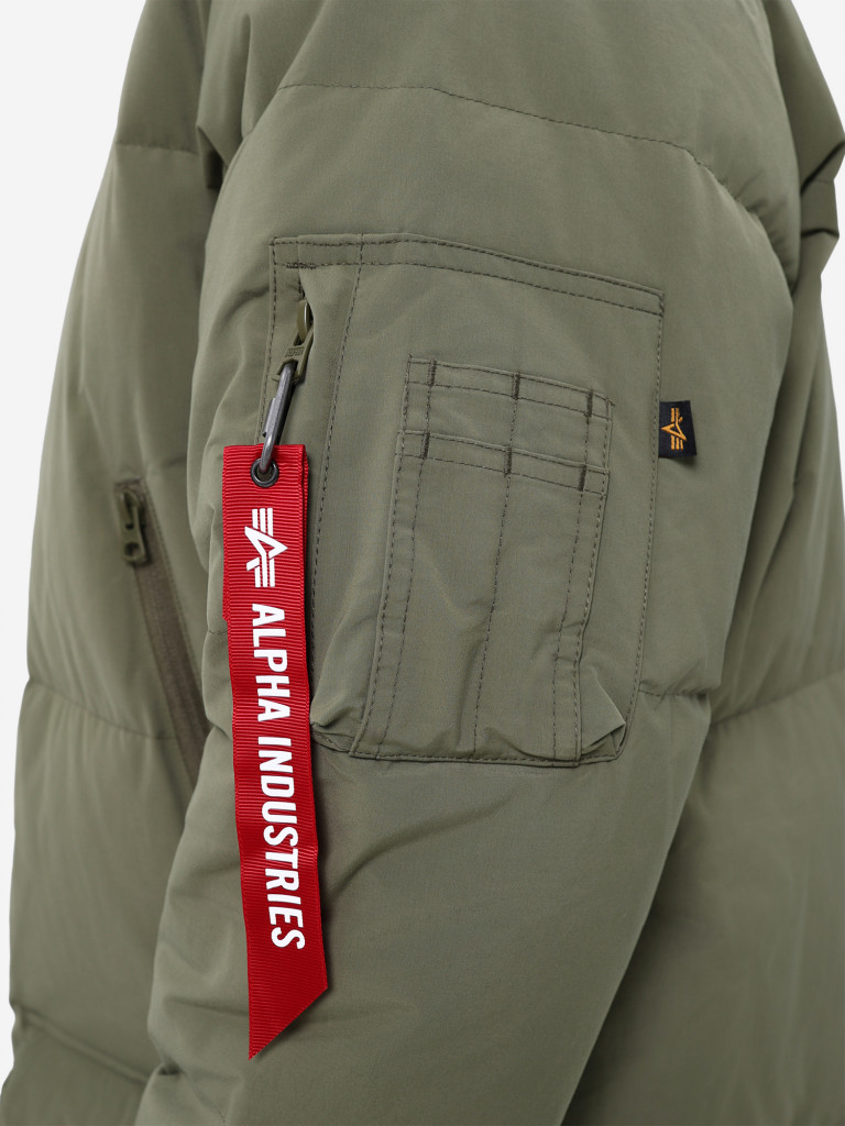 Пуховик длинный зимний мужской Long Puffer Parka Alpha Industries