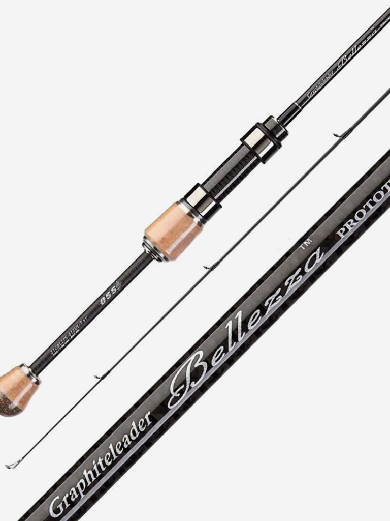 Спиннинг для рыбалки двухчастный Graphiteleader 21 BELLEZZA PROTOTYPE 21GBLZPS-612-UL-T