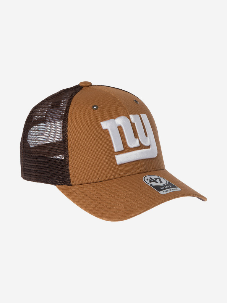 Бейсболка с сеточкой 47 BRAND Carhartt collab New York Giants NFL (коричневый)