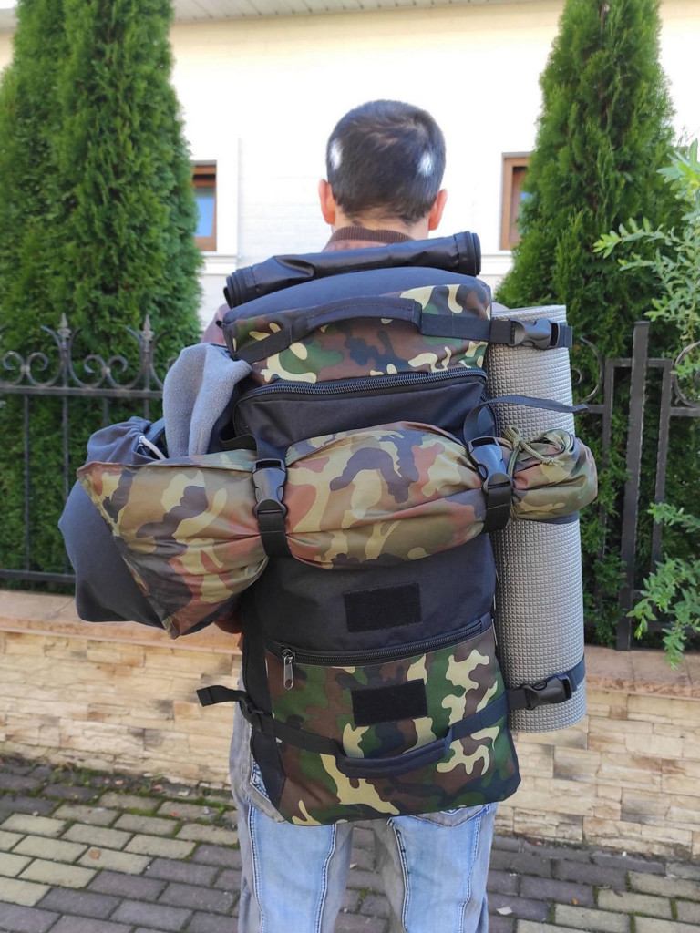 Рюкзак тактический Polar П17005 "Хибины" КАМУФЛЯЖ