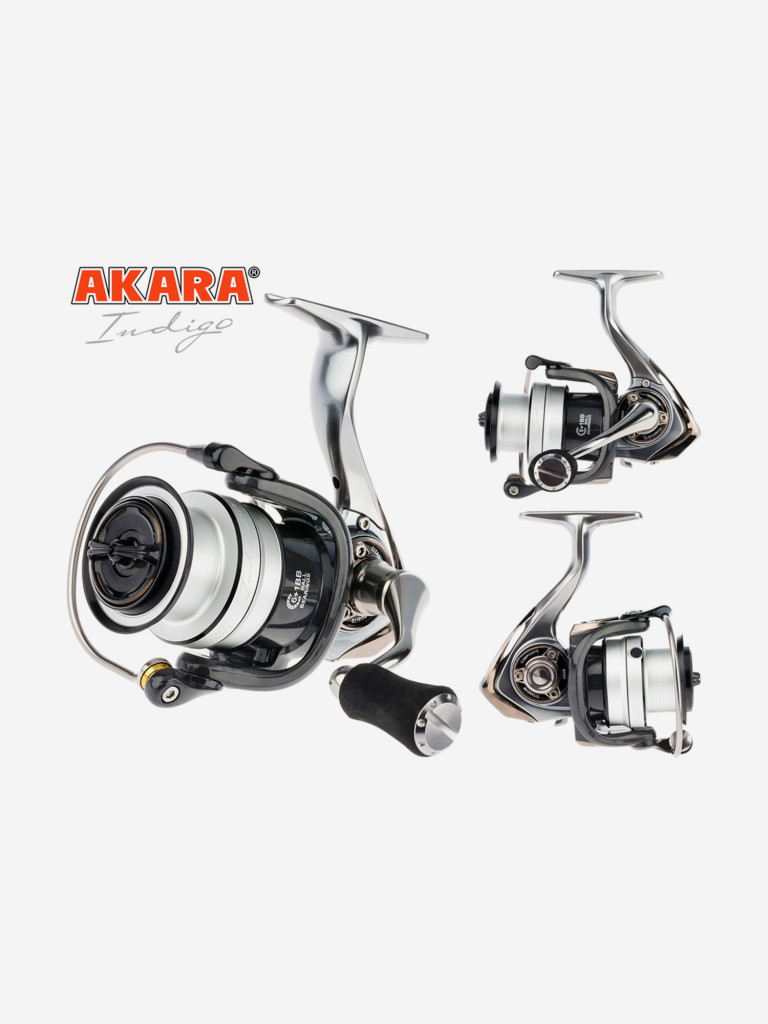 Катушка безынерционная Akara Indigo 2500 6+1 bb