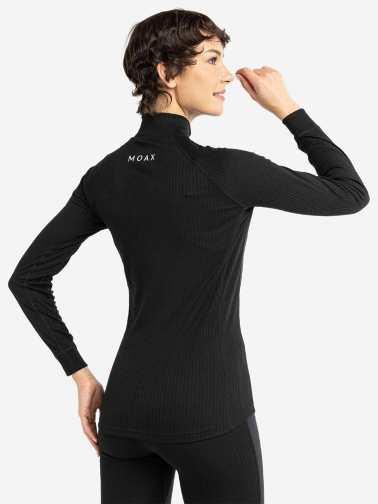 Термофутболка Moax Race Wind LS с воротником