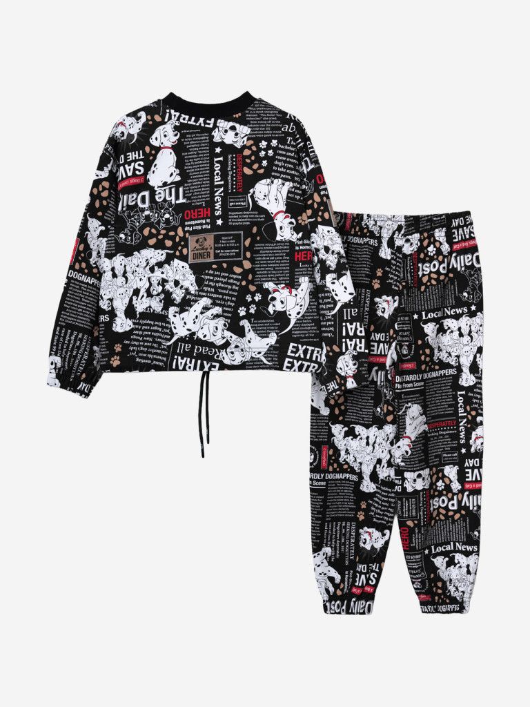 Комплект для девочек: свитшот, брюки PlayToday