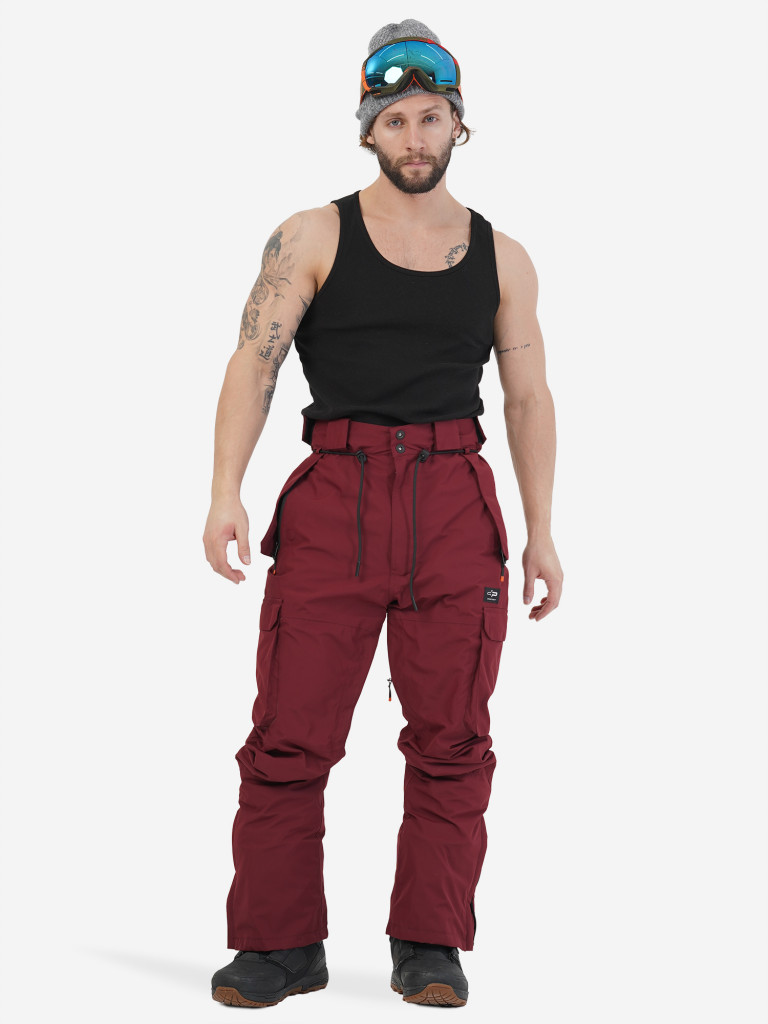 Штаны лыжные мужские Proton Burgundy