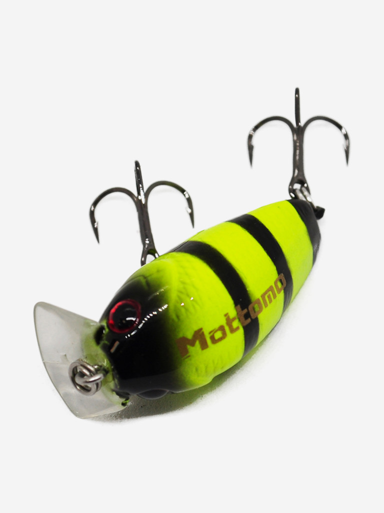 Воблер Mottomo Chubber SSR 35F 3,5g Chartreuse Black